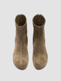 FLORE 012_W - Brown Suede Zip Boots - thumb image 2,side view