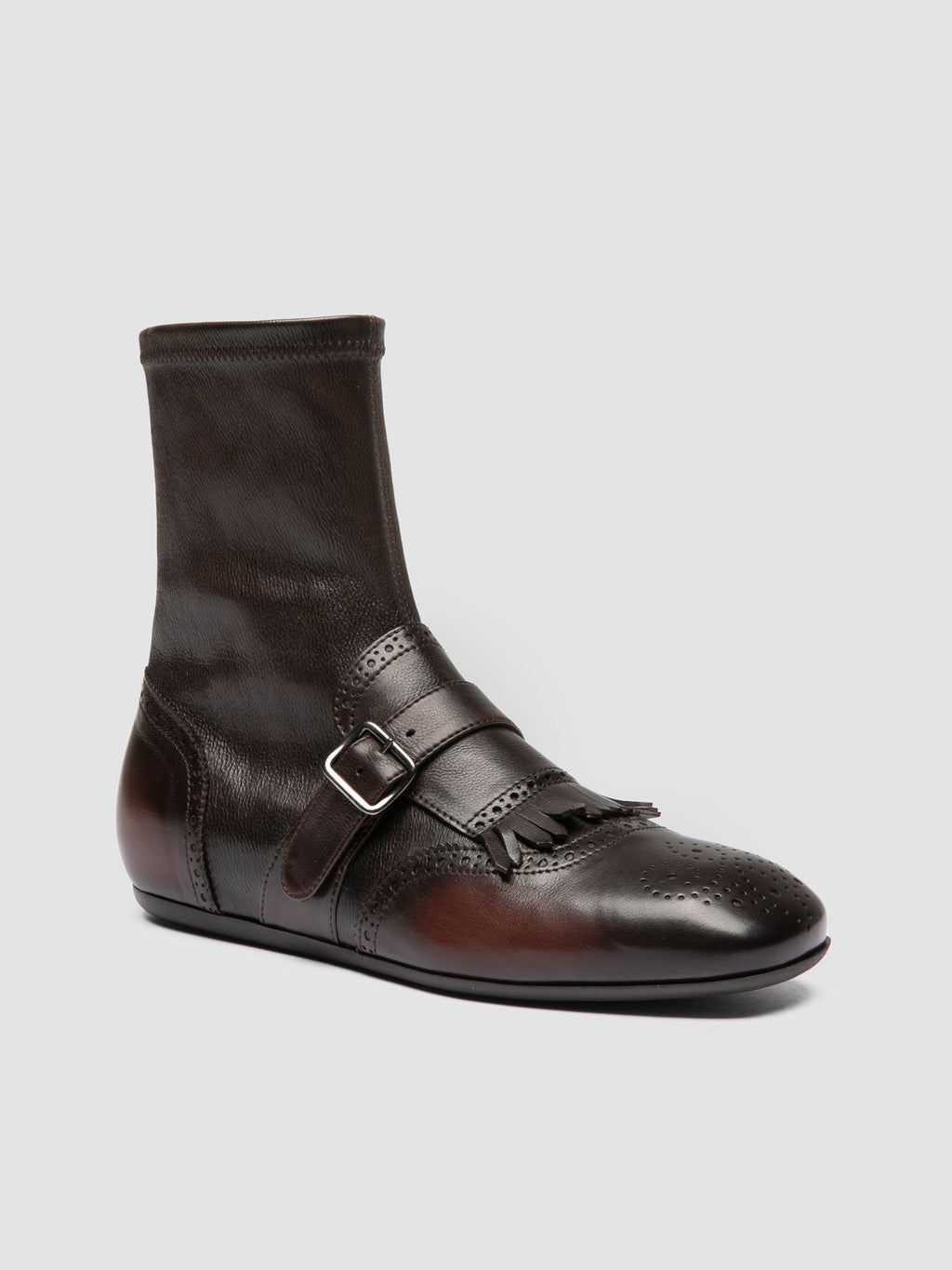 FONTRIERS 110 - Brown Leather Boots - image 3,side view