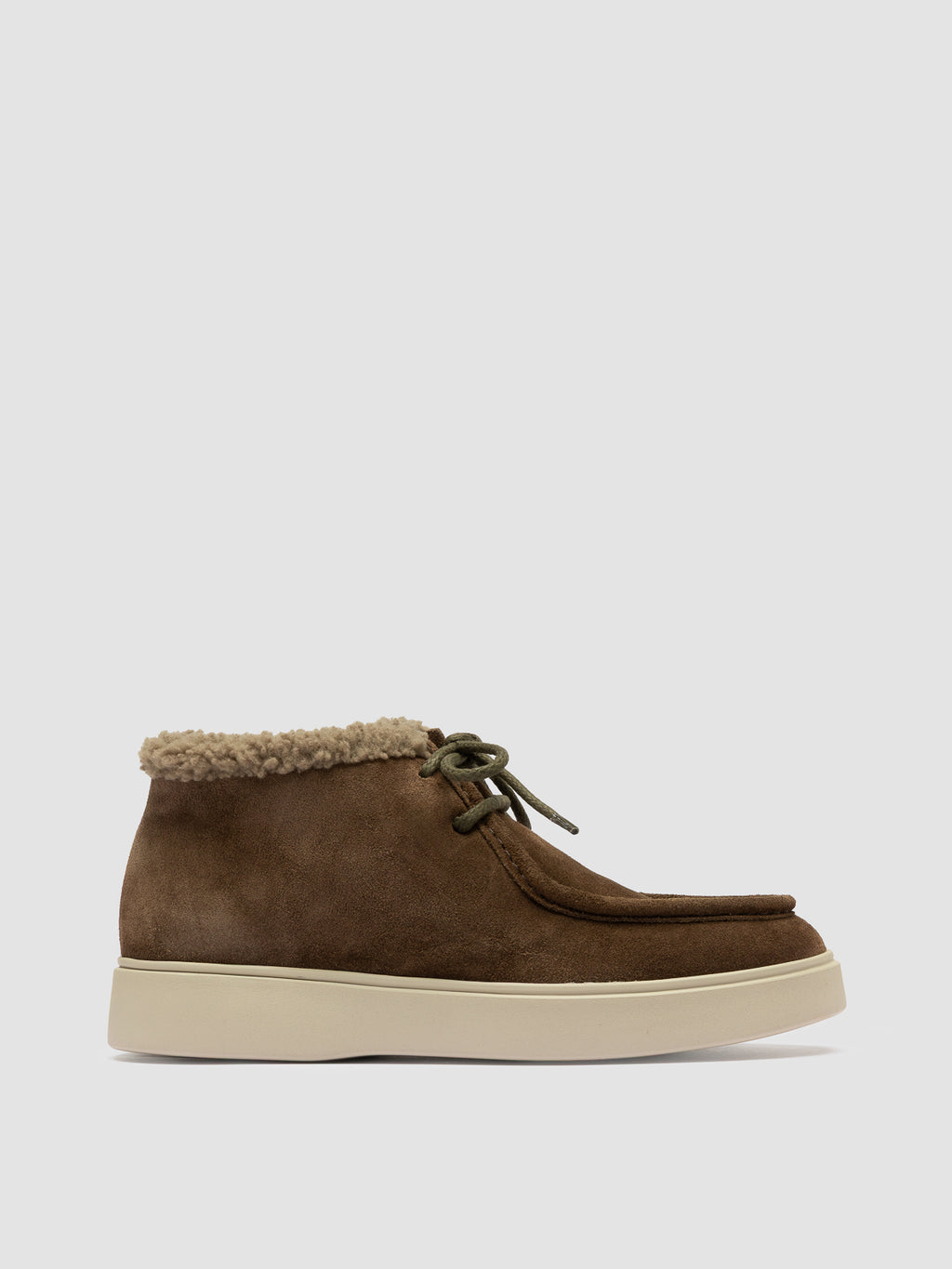 FRAME 110 - Brown Suede Chukka Boots - image 1,side view