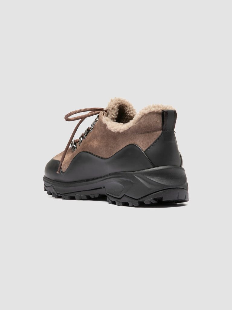 ITINERE 103 - Sneaker in Pelle Color Tortora