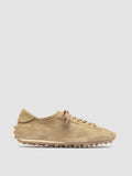 JARRED 101 - Beige Suede Low-Top Sneakers - thumb image 1,side view