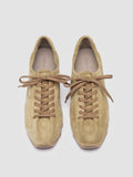 JARRED 101 - Beige Suede Low-Top Sneakers - thumb image 2,side view