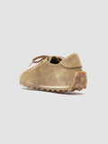 JARRED 101 - Beige Suede Low-Top Sneakers - thumb image 4,side view