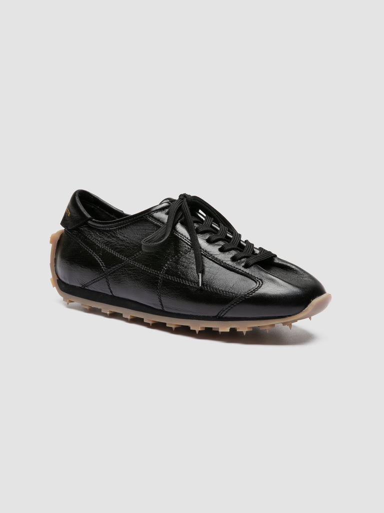 JARRED 102 W - Sneaker Basse in Pelle Nera