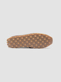 JARRED 102_W - Burgundy Leather Low Top Sneakers - thumb image 5,side view