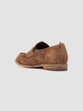 KALLIOPI 002 - Brown Suede Penny Loafers - thumb image 4,side view