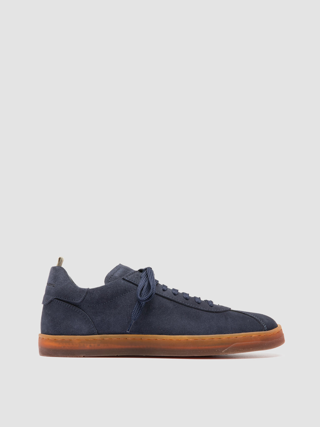 KARMA 101 - Blue Suede Low Top Sneakers - image 1,side view