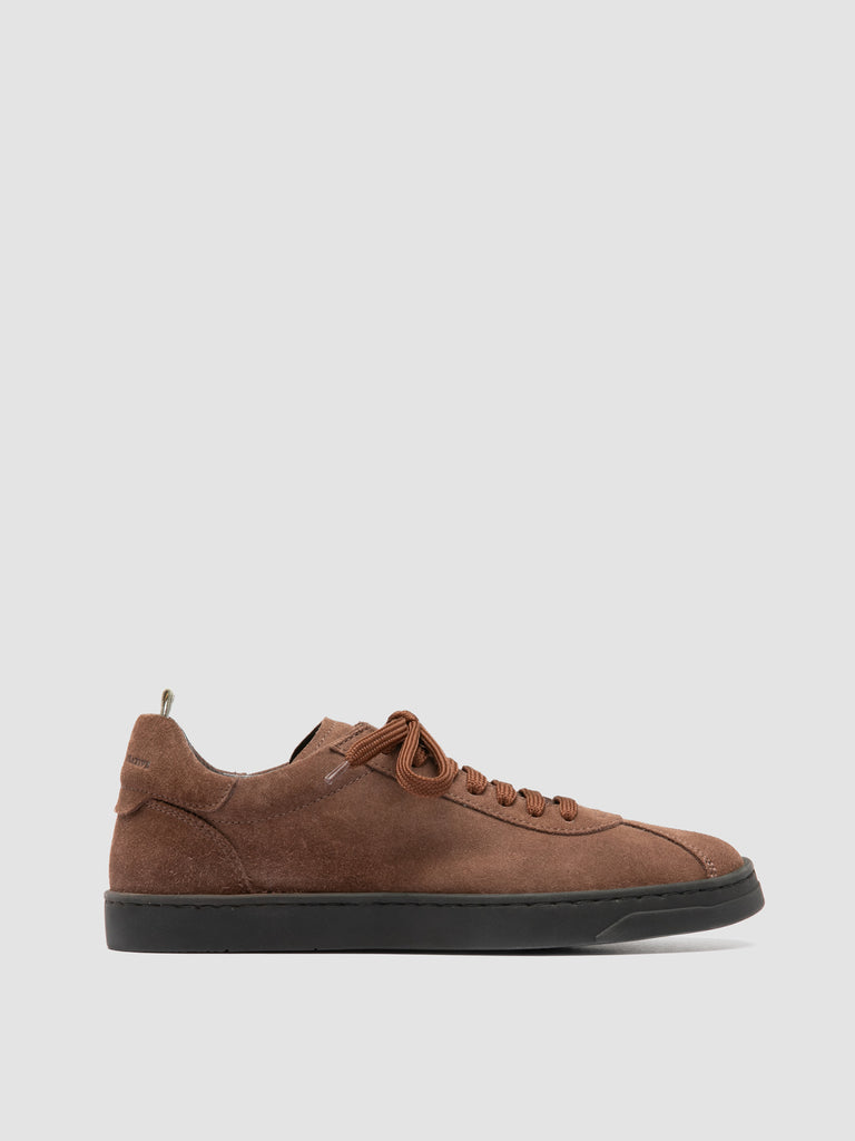 KARMA 101 - Brown Suede Low Top Sneakers