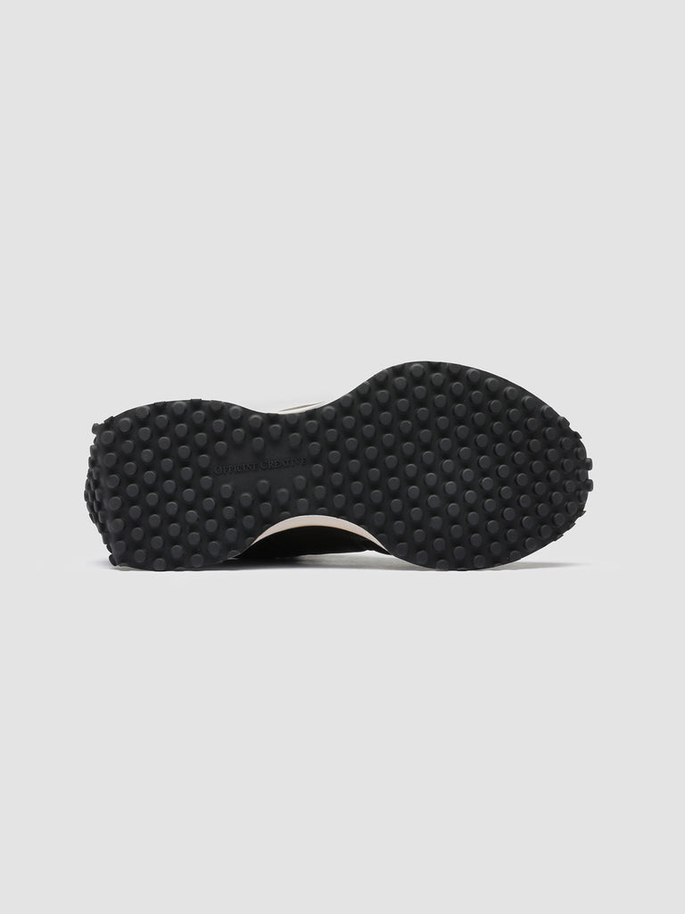 KASBA 103 - Black Leather Low Top Sneakers