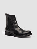 LEGRAND 139 - Black Leather Zip Boots - thumb image 3,side view