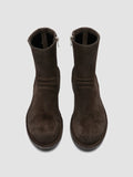 LEGRAND 171 - Braune Wildlederstiefel mit Reißverschluss - thumb image 2,side view