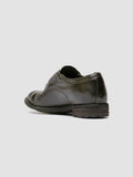 LEXIKON 012 - Green Leather Derby Shoes - thumb image 4,side view