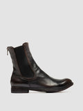 LEXIKON 073 - Braune Chelsea-Stiefel aus Leder - thumb image 1,side view