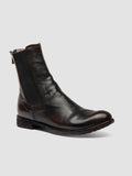 LEXIKON 073 - Braune Chelsea-Stiefel aus Leder - thumb image 3,side view