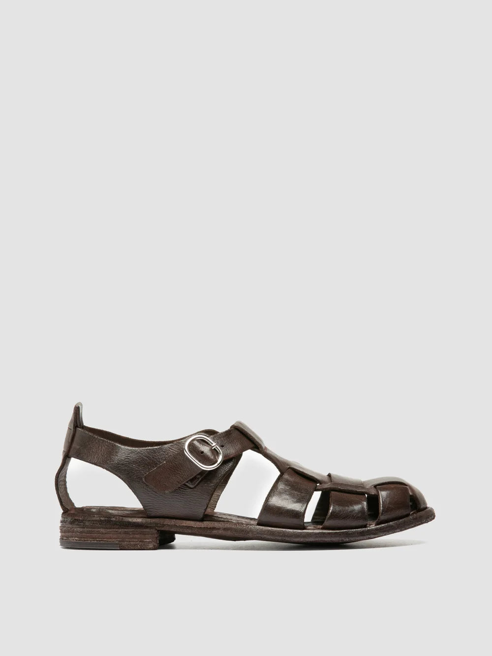 LEXIKON 536 - Sandali in Pelle Marrone - image 1,side view