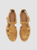 LEXIKON 536 - Beige Wildledersandalen - thumb image 2,side view