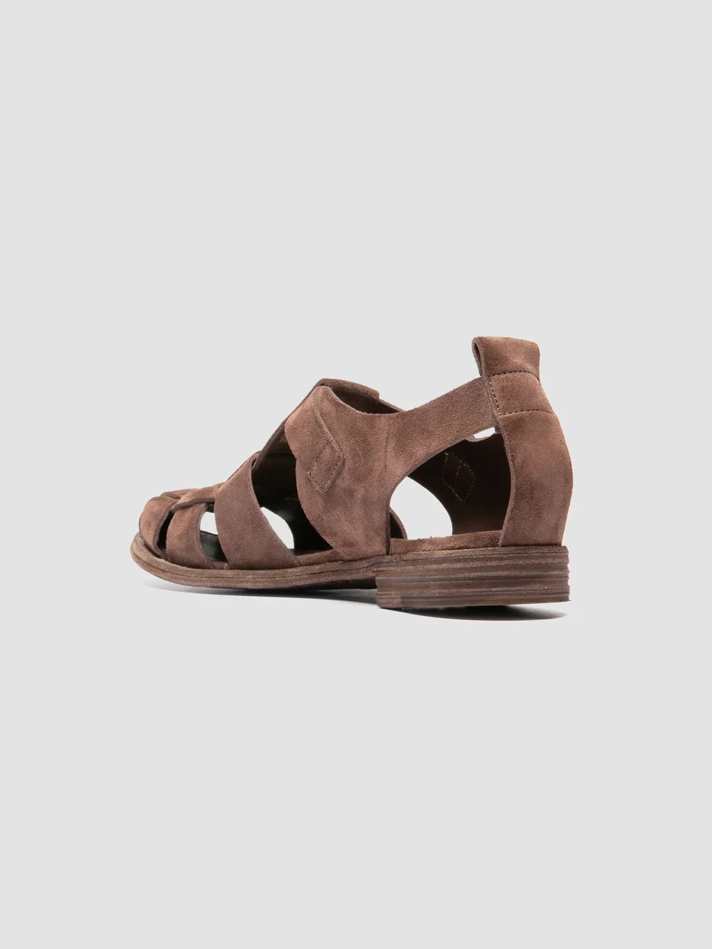 LEXIKON 536 - Brown Suede Sandals - image 4,side view