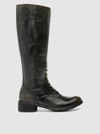 LISON 070 - Brown Leather Zip Boots