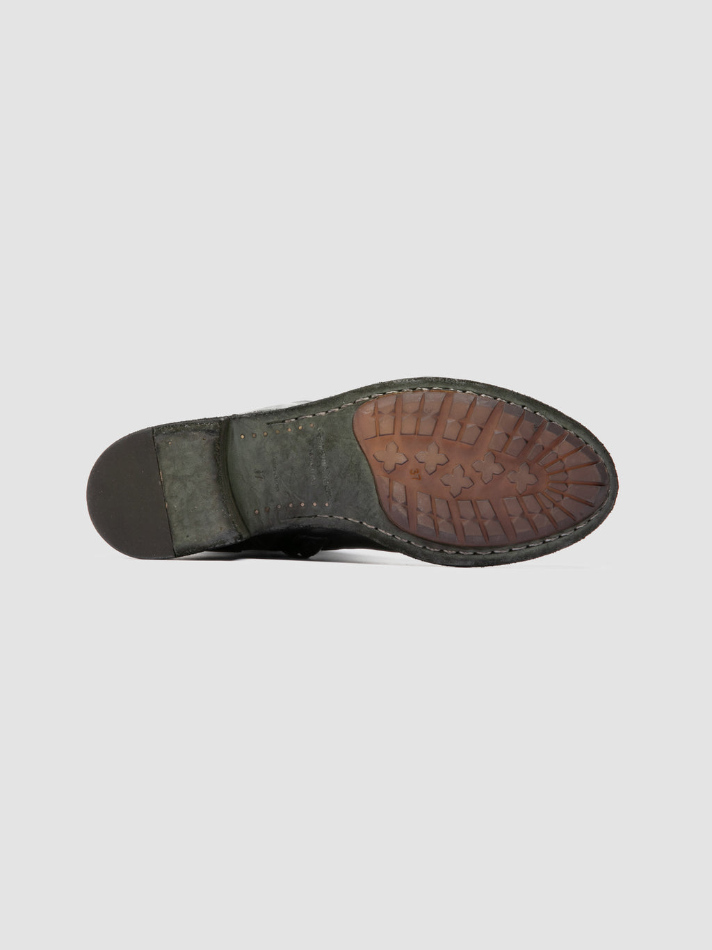 LISON 070 - Brown Leather Zip Boots - image 5,side view