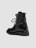 LORAINE 033 - Black Leather Zip Boots - thumb image 4,side view
