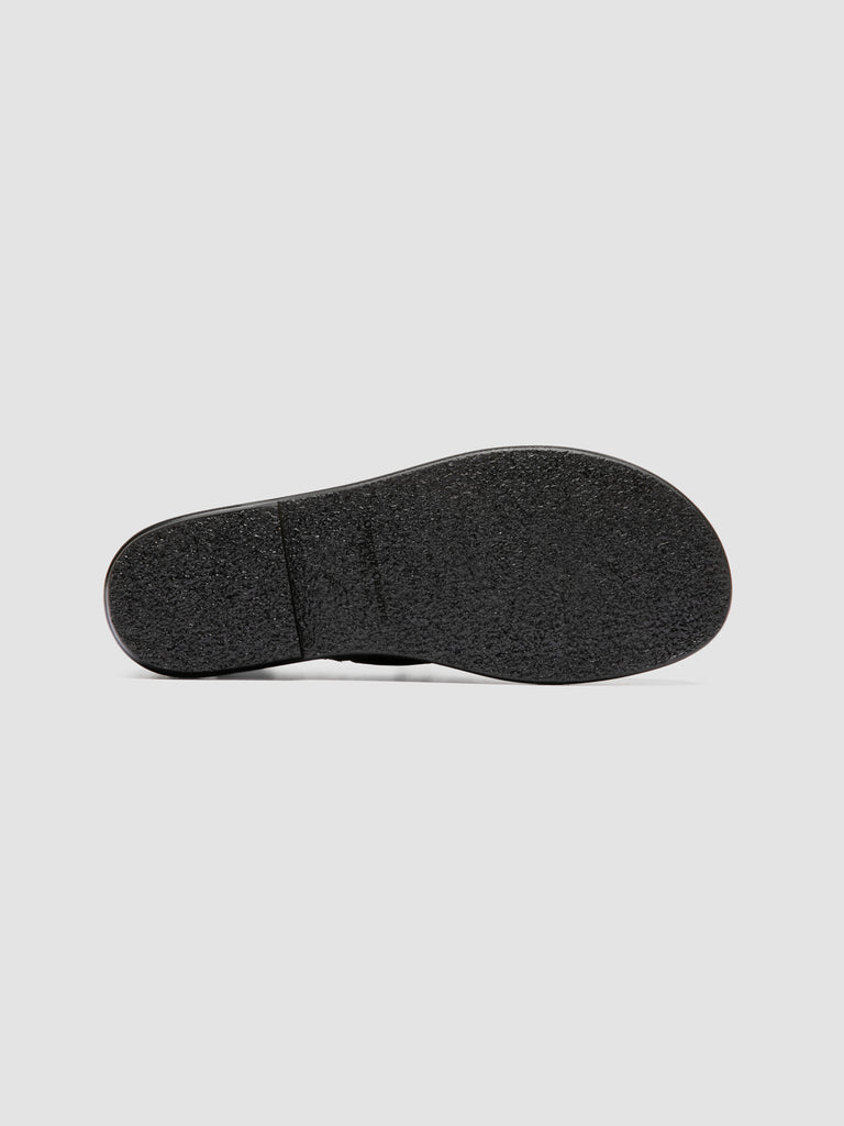 LOVE 101 - Schwarze Bootsschuhe aus Leder