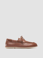 LOVE 101 - Brown Leather Boat Shoes