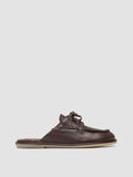 LOVE 106 - Braune Pantoletten aus Leder - thumb image 1,side view