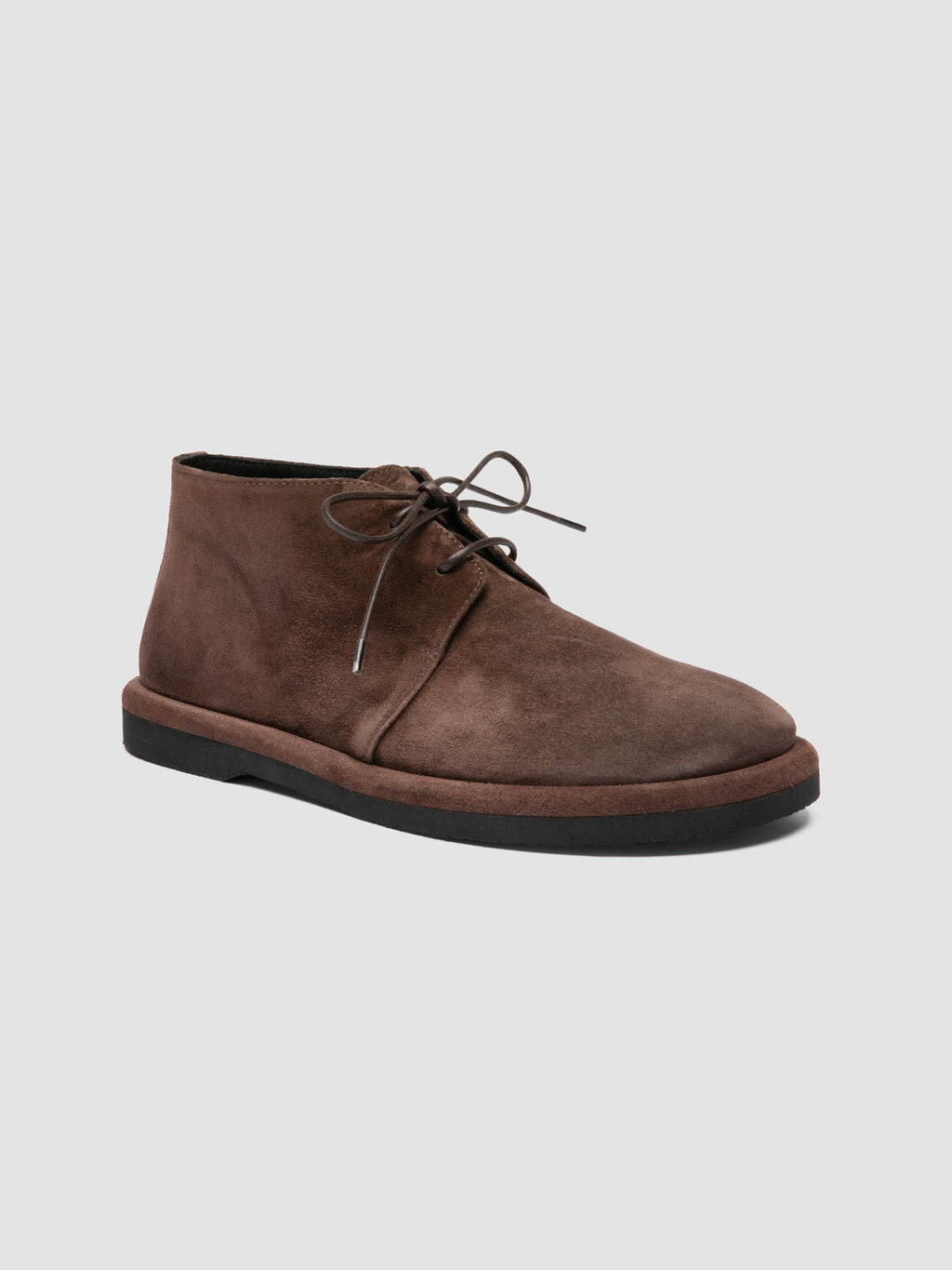 MARJORY 108 - Brown Suede Chukka Boots - image 3,side view
