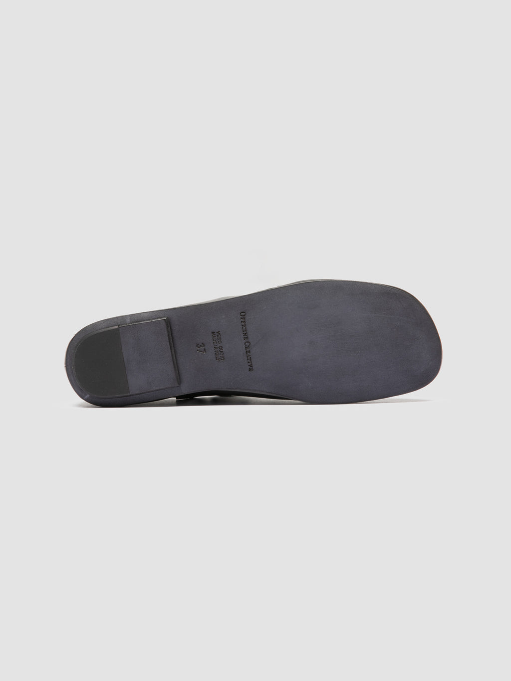 MEREDITH 004 - Black Leather Derby Shoes - image 5,side view