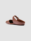 MEREDITH 005 - Brown Leather Mule Sandals - thumb image 4,side view