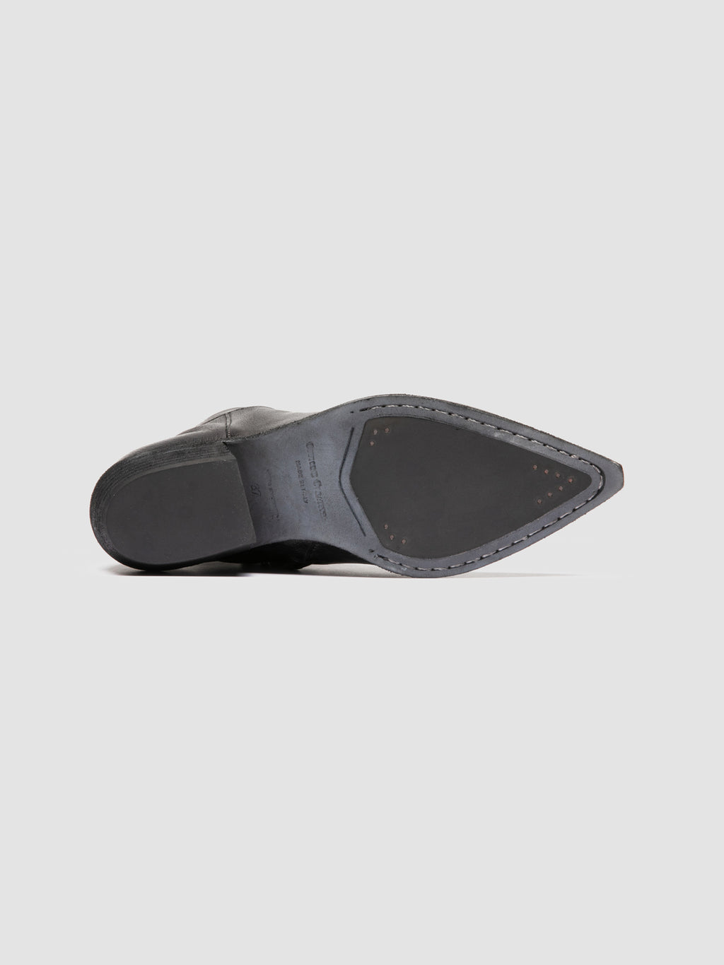 NOELIE DD 102 - Black Leather Zip Boots