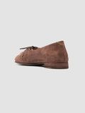 OLIVER 102 - Brown Suede Ballerina Shoes - thumb image 4,side view
