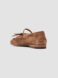 OLIVER 104 - Brown Suede Ballerina Shoes - thumb image 4,side view