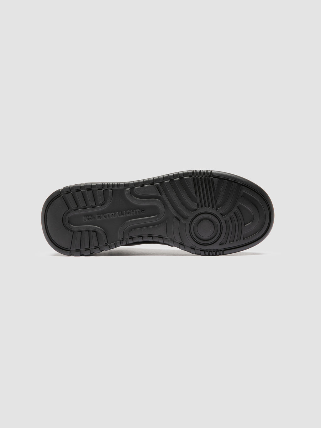 ROCKVILLE 105 - Black Leather Low Top Sneakers - image 5,side view