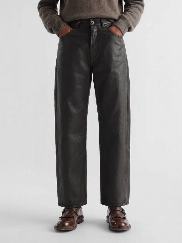 RUGGED 111 - Brown Leather Monk Shoes