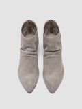 SALLY 001 - Grey Suede Booties