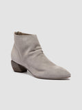 SALLY 001 - Grey Suede Booties