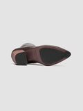 SEVRE 003 - Burgundy Leather Booties