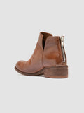 SHANTEL 003 - Braune Lederstiefel mit Reißverschluss - thumb image 4,side view