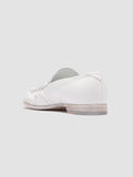 SOLITUDE 101 - White Leather Loafers - thumb image 4,side view