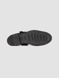 SOLITUD /115 - Scarpe con Cinturino a T in Pelle Scamosciata Nera - thumb image 5,side view