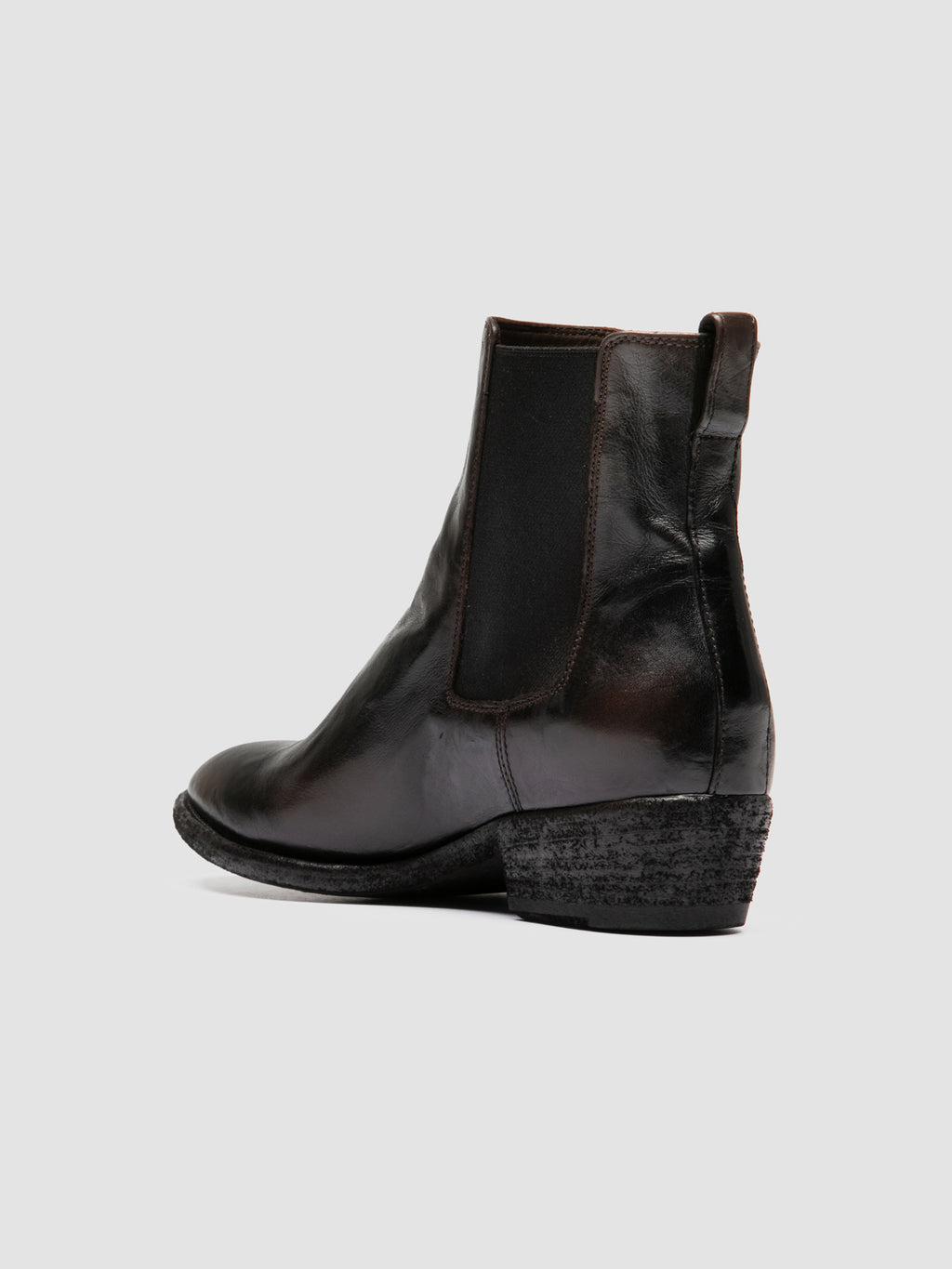SONEGAL DD 001 - Stivaletti Chelsea in Pelle Marrone - image 4,side view