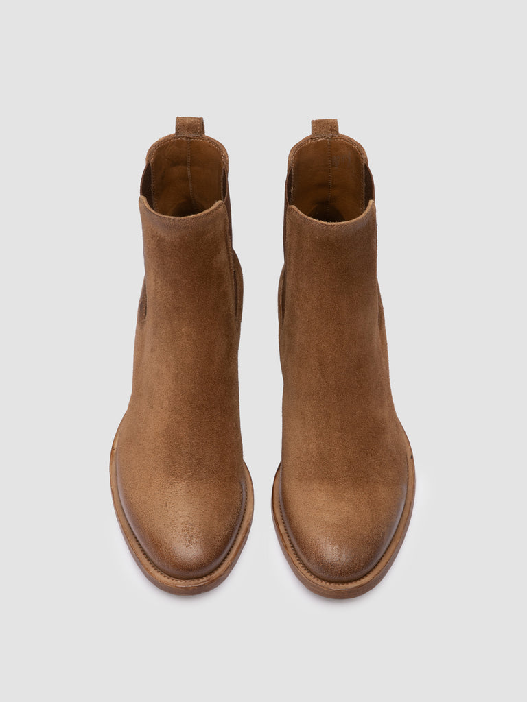 SONEGAL DD 001 - Brown Suede Chelsea Boots