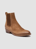 SONEGAL DD 001 - Stivaletti Chelsea in Pelle Scamosciata Marrone - thumb image 3,side view