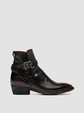 SONEGAL DD 002 - Stivali con Zip in Pelle Marrone - thumb image 1,side view