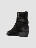 SONEGAL DD 002 - Black Suede Zip Boots - thumb image 4,side view