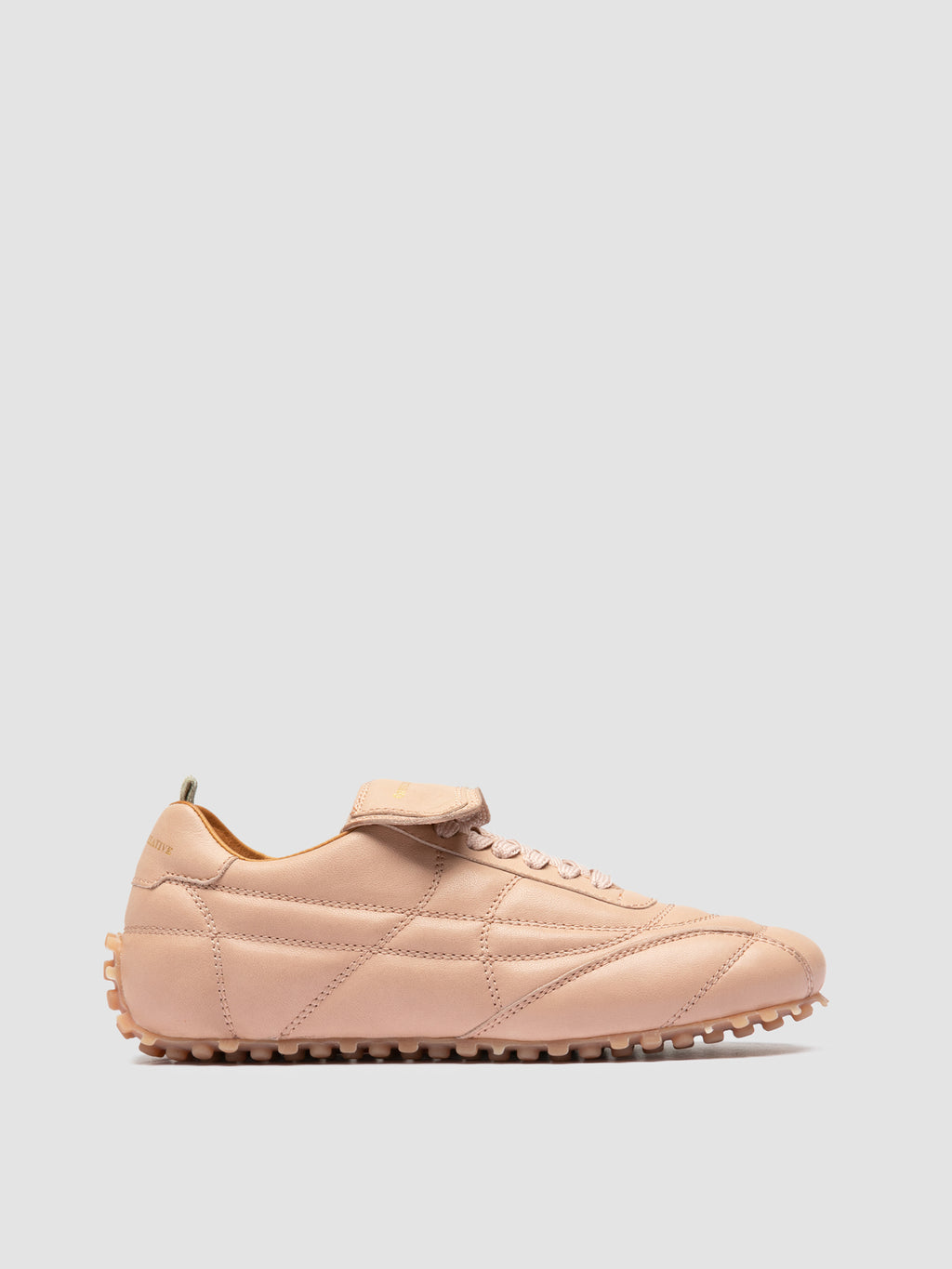 STRIKER 101 - Sneaker Basse in Pelle Rosa - image 1,side view