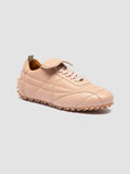 STRIKER 101 - Sneaker Basse in Pelle Rosa - thumb image 3,side view