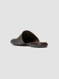 SUE 014 - Brown Leather Mule Sandals - thumb image 4,side view
