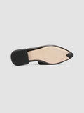 SUE 014 - Brown Leather Mule Sandals - thumb image 5,side view